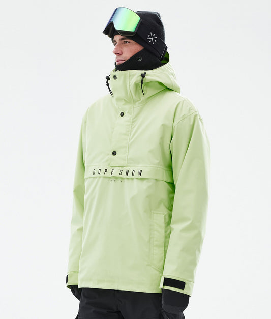 Snowboard Jacket Men Faded Neon
