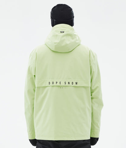 Snowboard Jacket Men Faded Neon