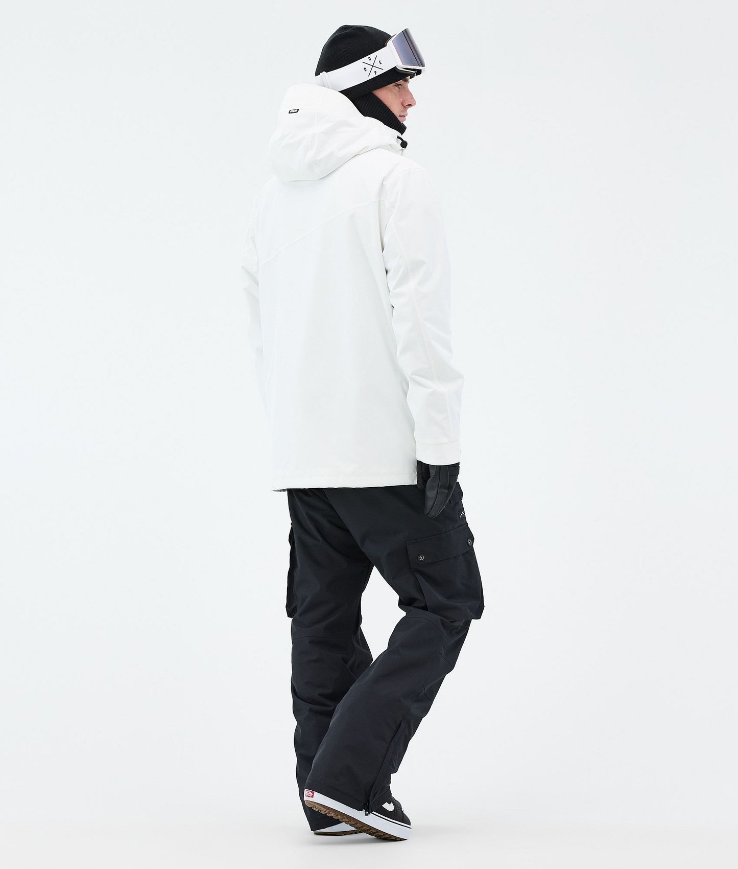 Snowboard Jacket Men Whitish