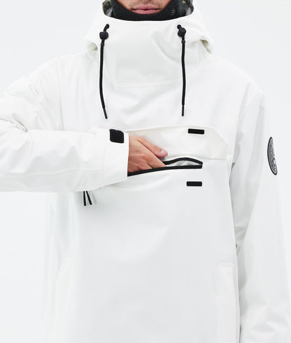 Snowboard Jacket Men Whitish