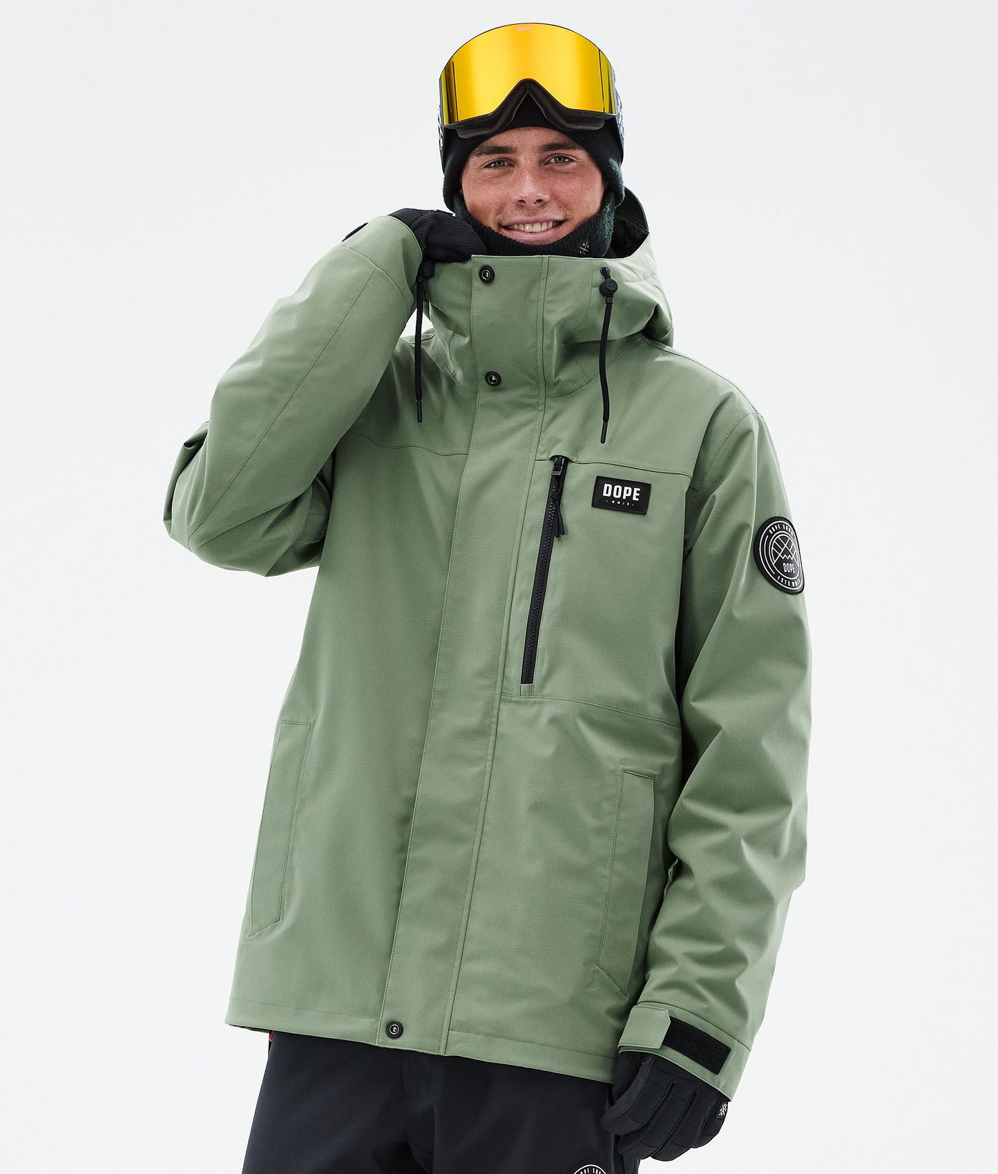 Snowboard Jacket Men Black