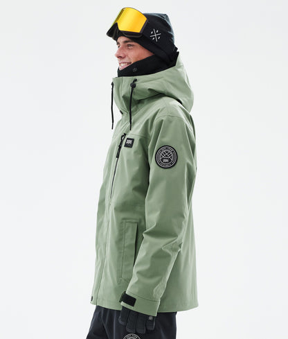 Snowboard Jacket Men Moss Green