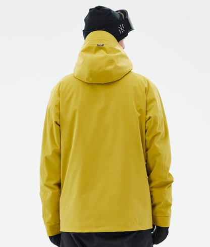 Snowboard Jacket Men Yellow