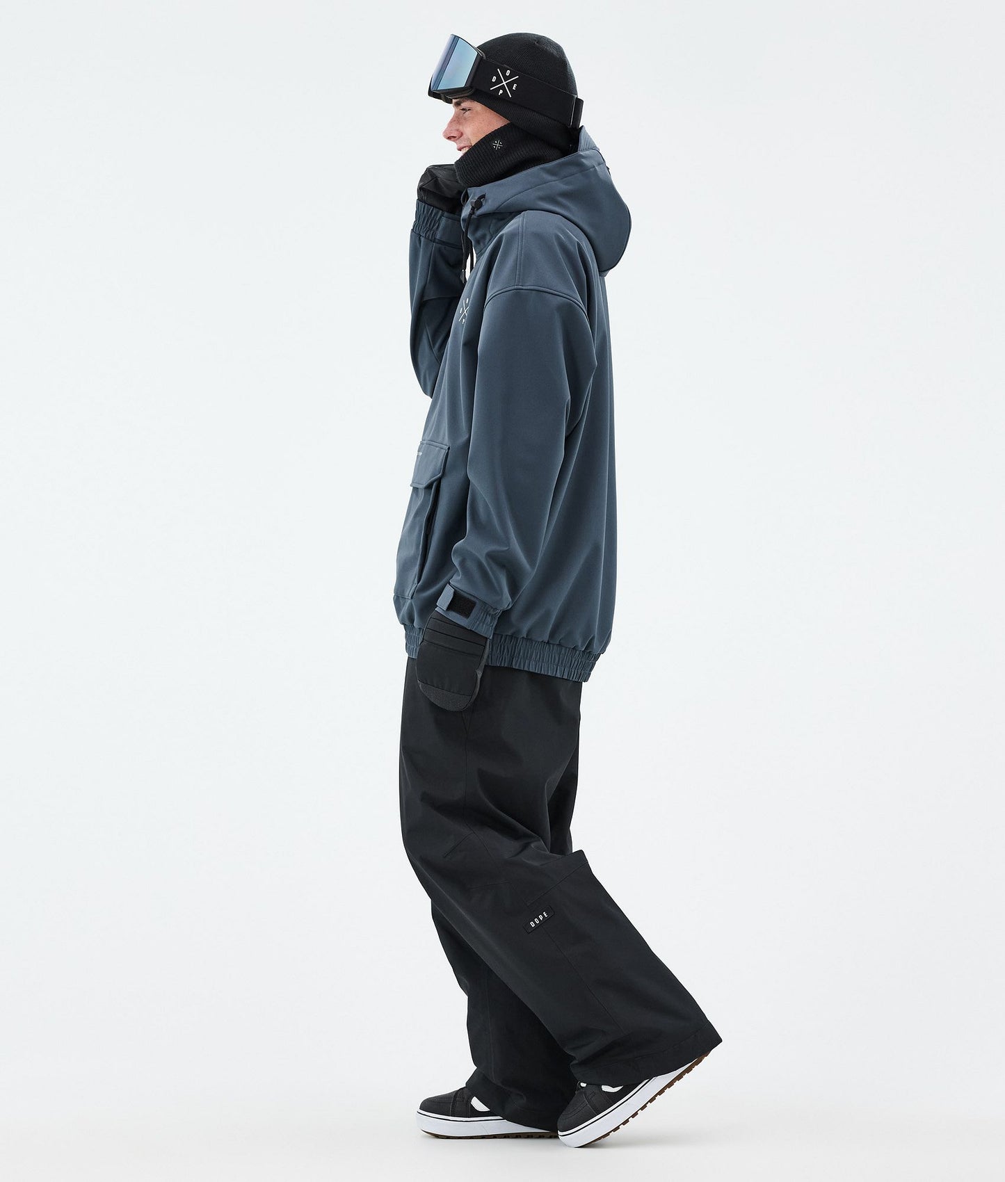 Snowboard Jacket Men Metal Blue