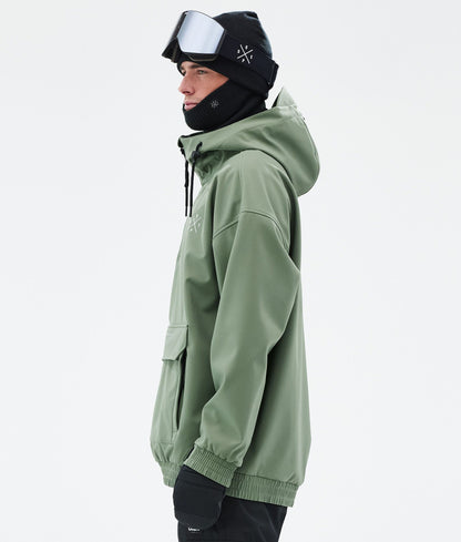 Snowboard Jacket Men Moss Green