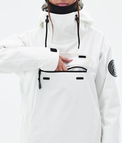 Snowboard Jacket Women Whitish