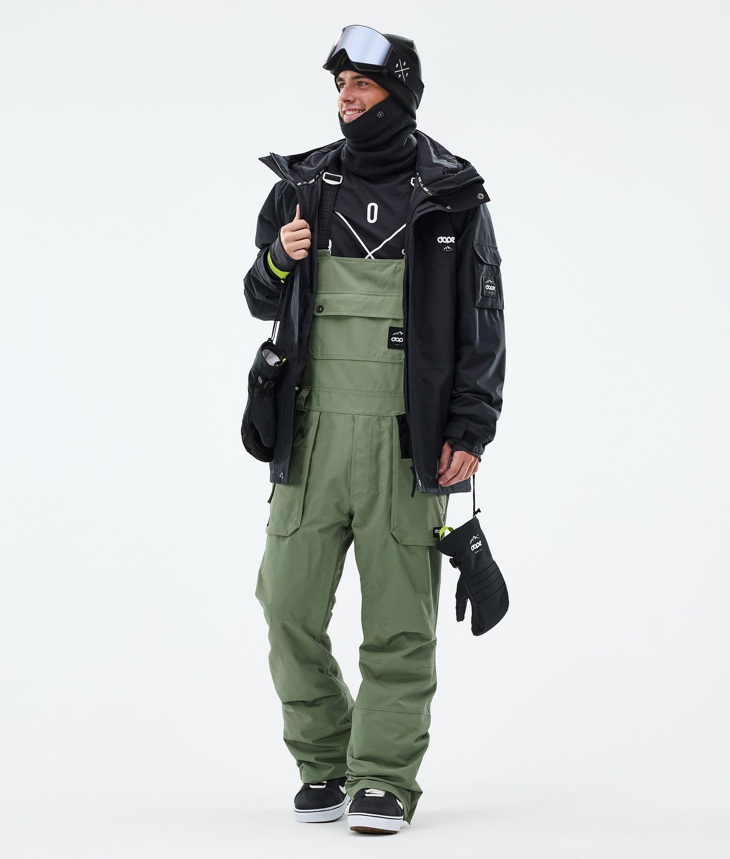 Snowboard Pants Men Moss Green