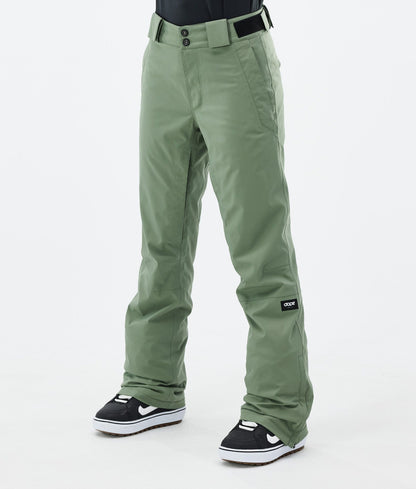 Snowboard Pants Women Olive Green