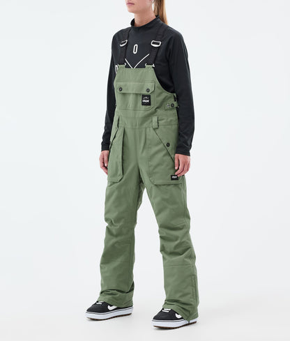 Snowboard Pants Women Moss Green