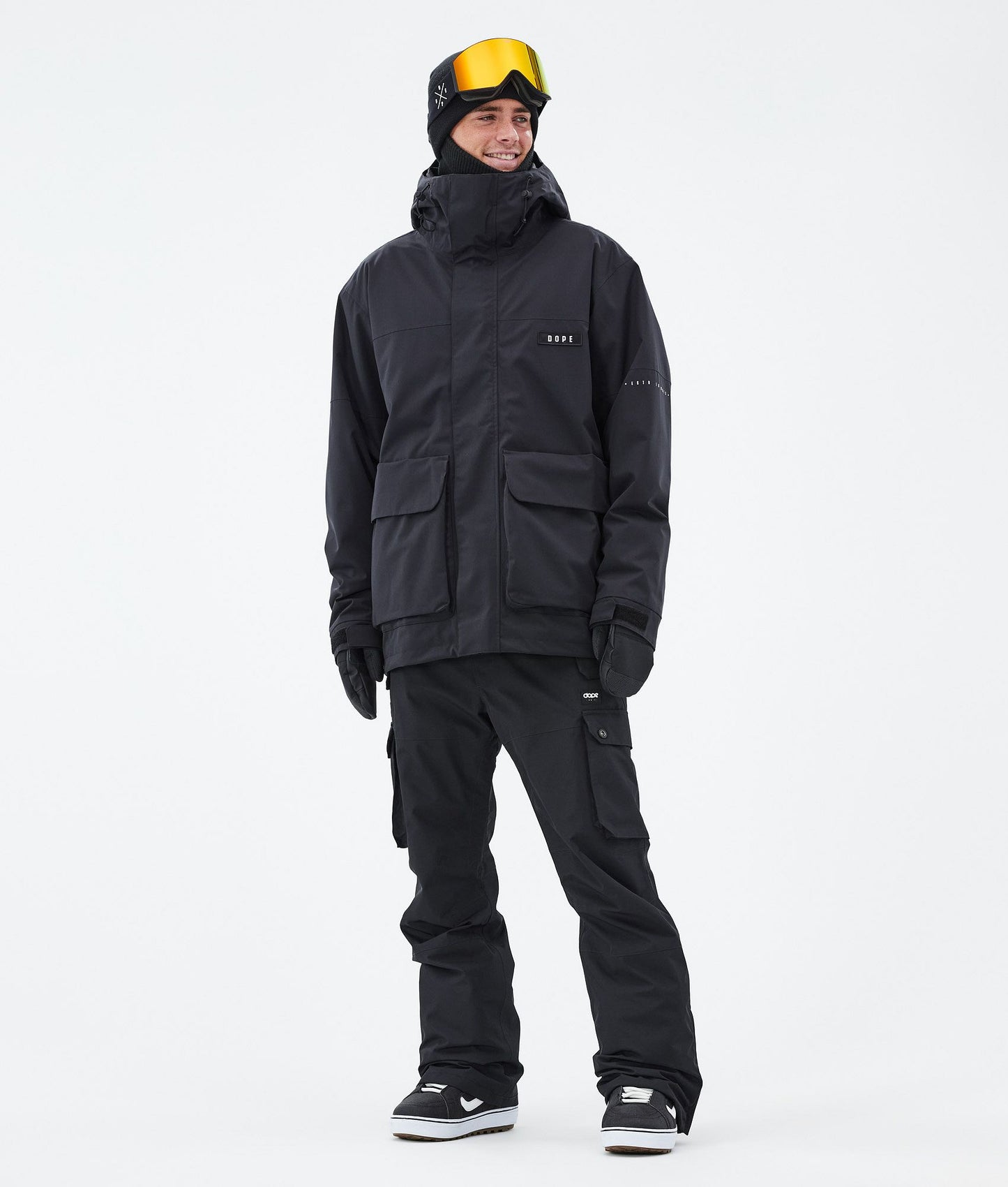 Snowboard Jacket Men Black