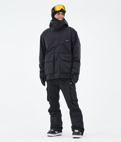 Snowboard Jacket Men Black