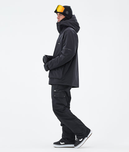 Snowboard Jacket Men Black