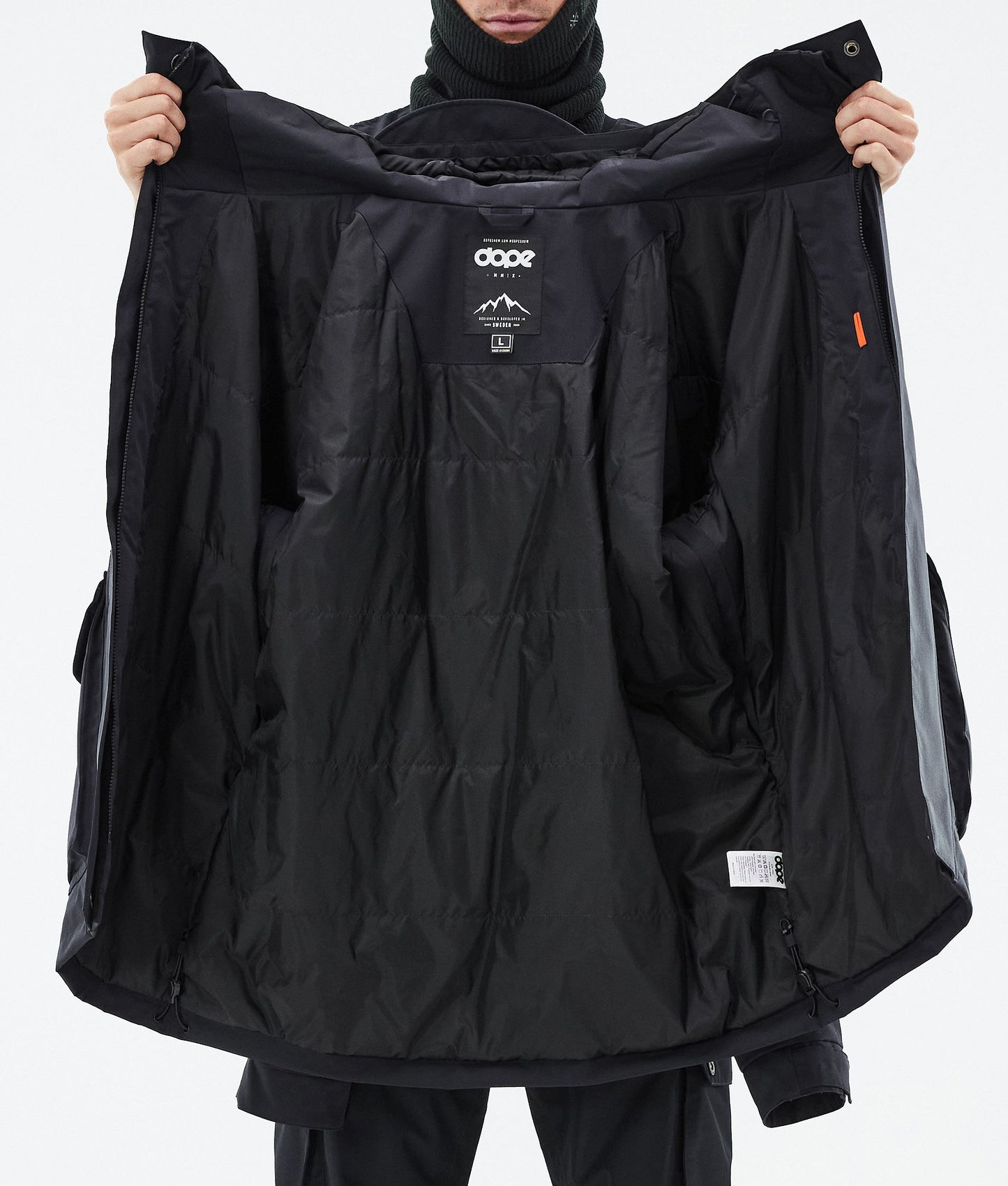 Snowboard Jacket Men Black