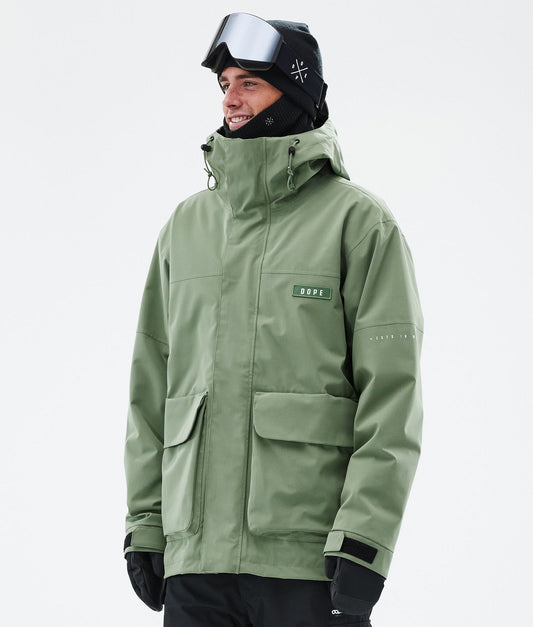 Snowboard Jacket Men Moss Green