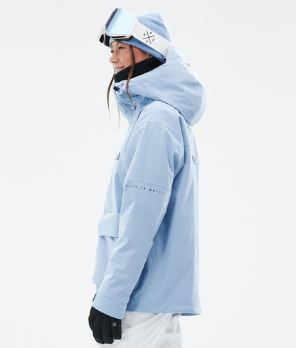 Snowboard Jacket Women Light Blue