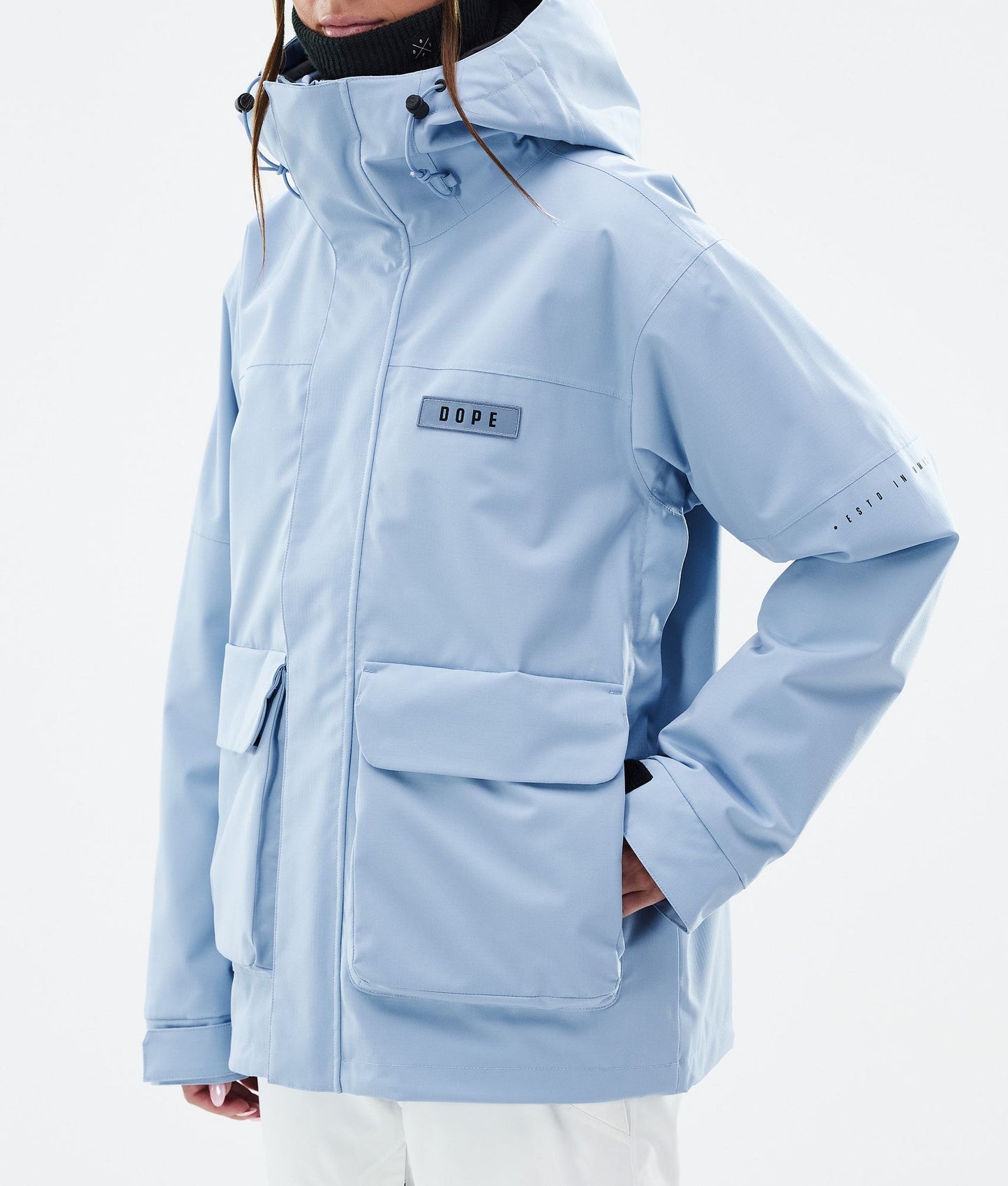 Snowboard Jacket Women Light Blue