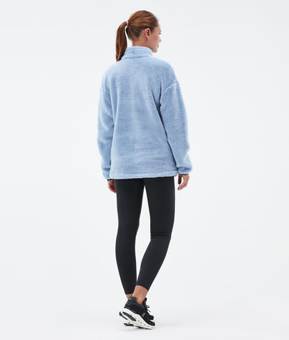 Fleece Sweater Women Light Blue