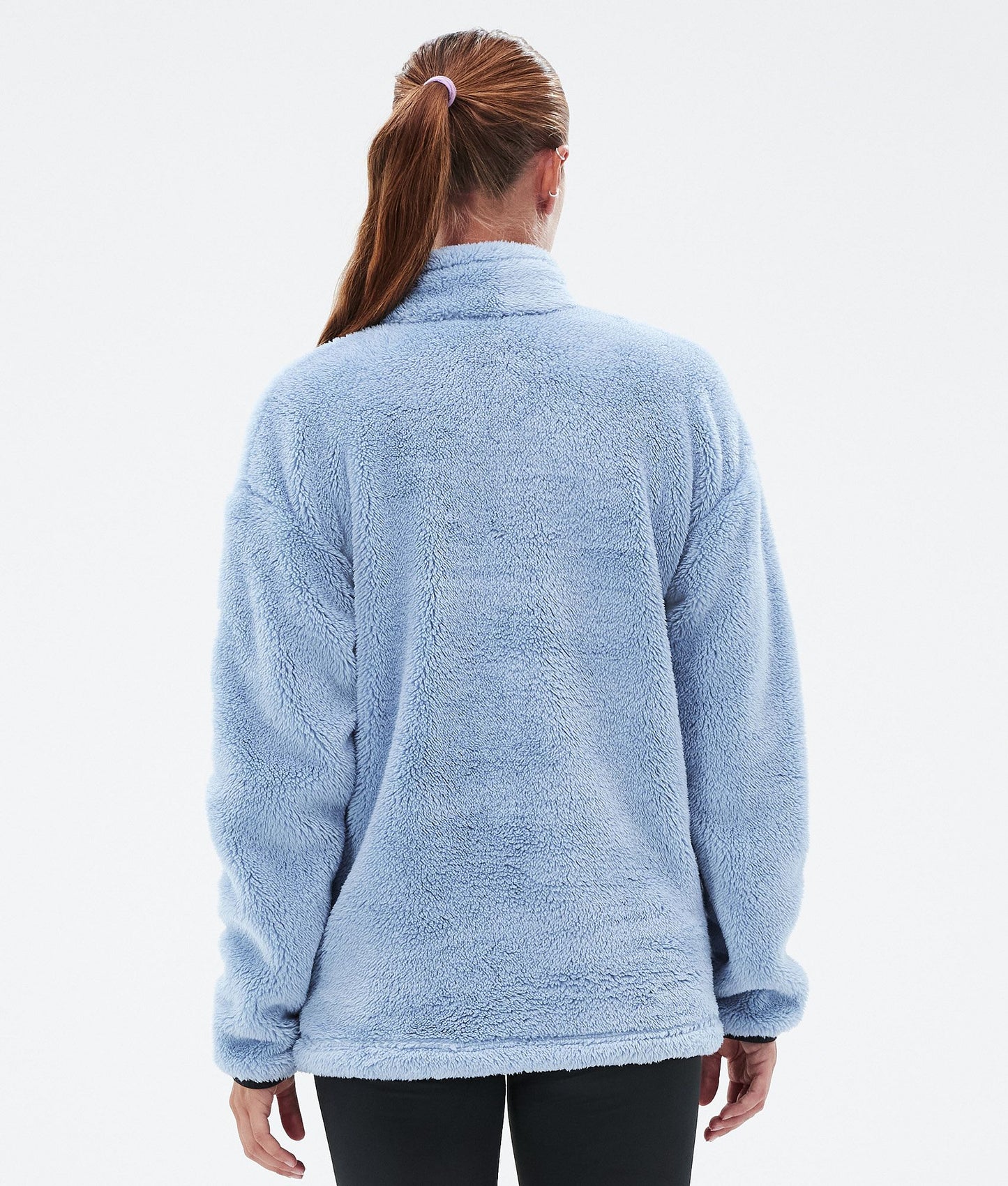 Fleece Sweater Women Light Blue