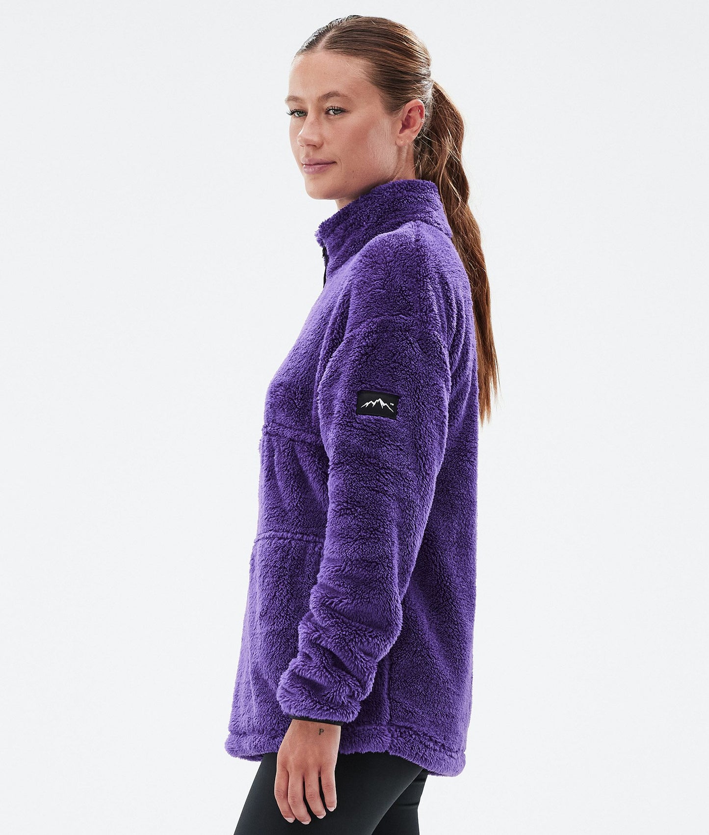 Fleece Sweater Women Vivid Purple