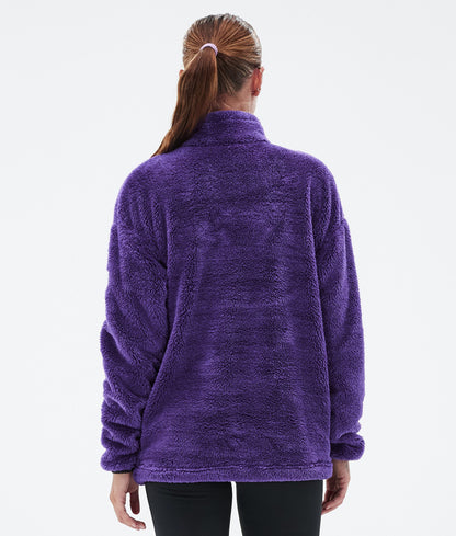 Fleece Sweater Women Vivid Purple