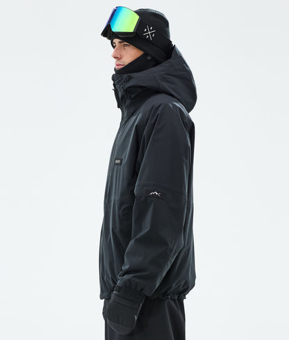 Snowboard Jacket Men Black