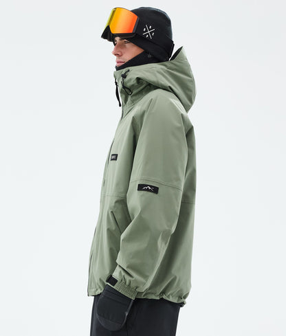 Snowboard Jacket Men Moss Green
