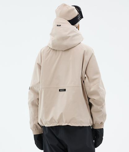 Snowboard Jacket Women Sand