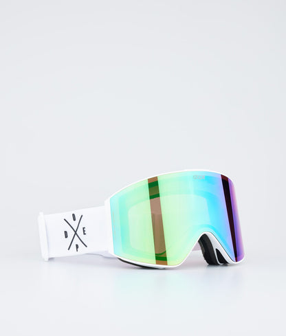Ski Goggles Black/Pink Mirror