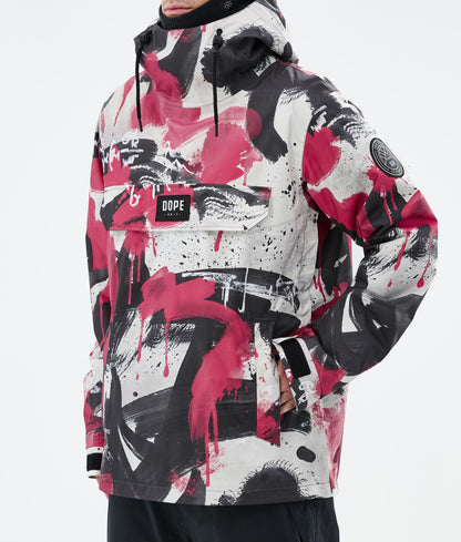 Snowboard Jacket Men Doodle