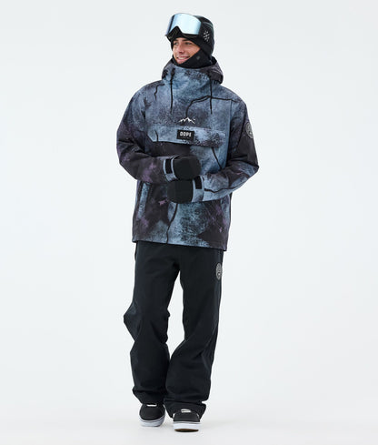 Snowboard Jacket Men Jungle Purple