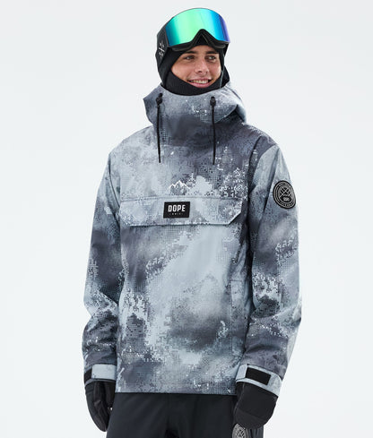 Snowboard Jacket Men Light Grey