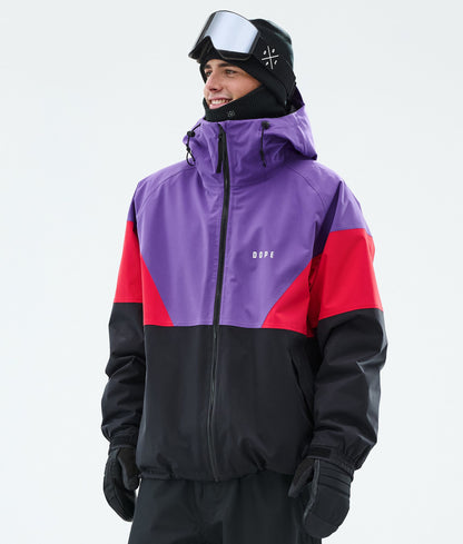 Snowboard Jacket Men Vivid Purple
