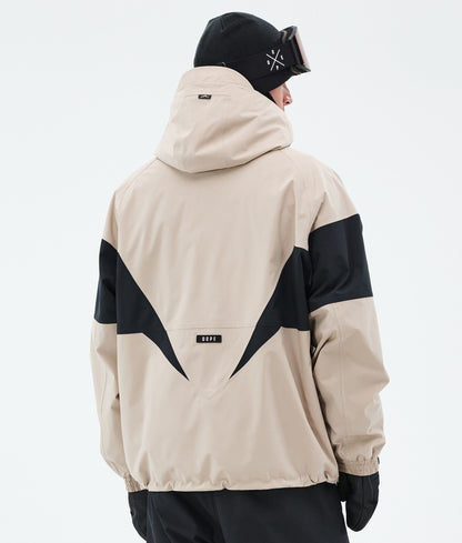 Snowboard Jacket Men Spike Sand/Black