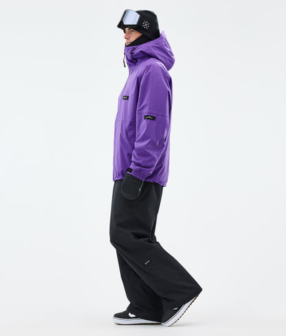 Snowboard Jacket Men Vivid Purple