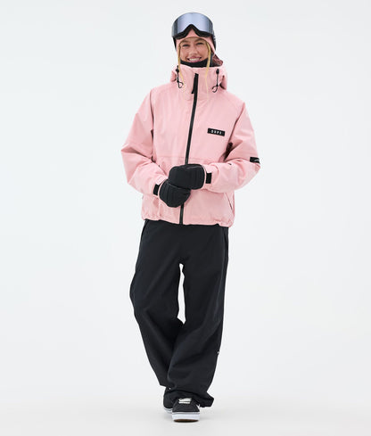 Snowboard Jacket Women Soft Pink