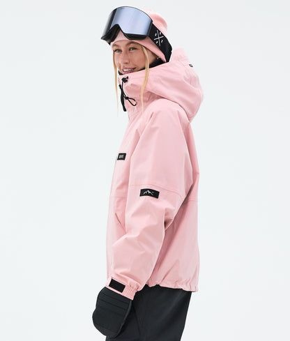 Snowboard Jacket Women Soft Pink