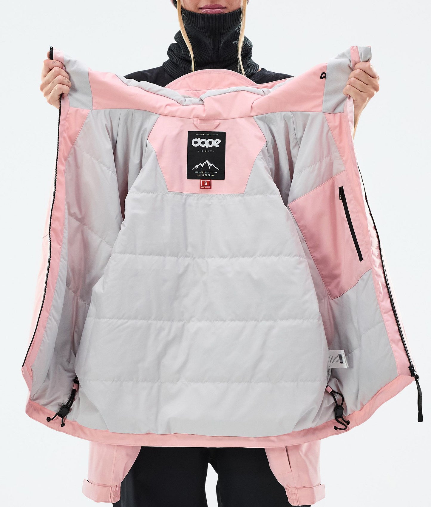 Snowboard Jacket Women Soft Pink