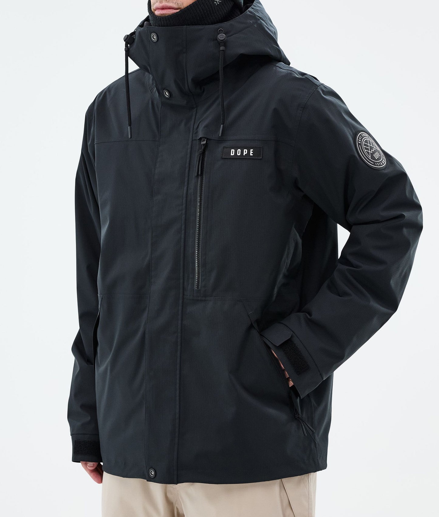 Snowboard Jacket Men Black