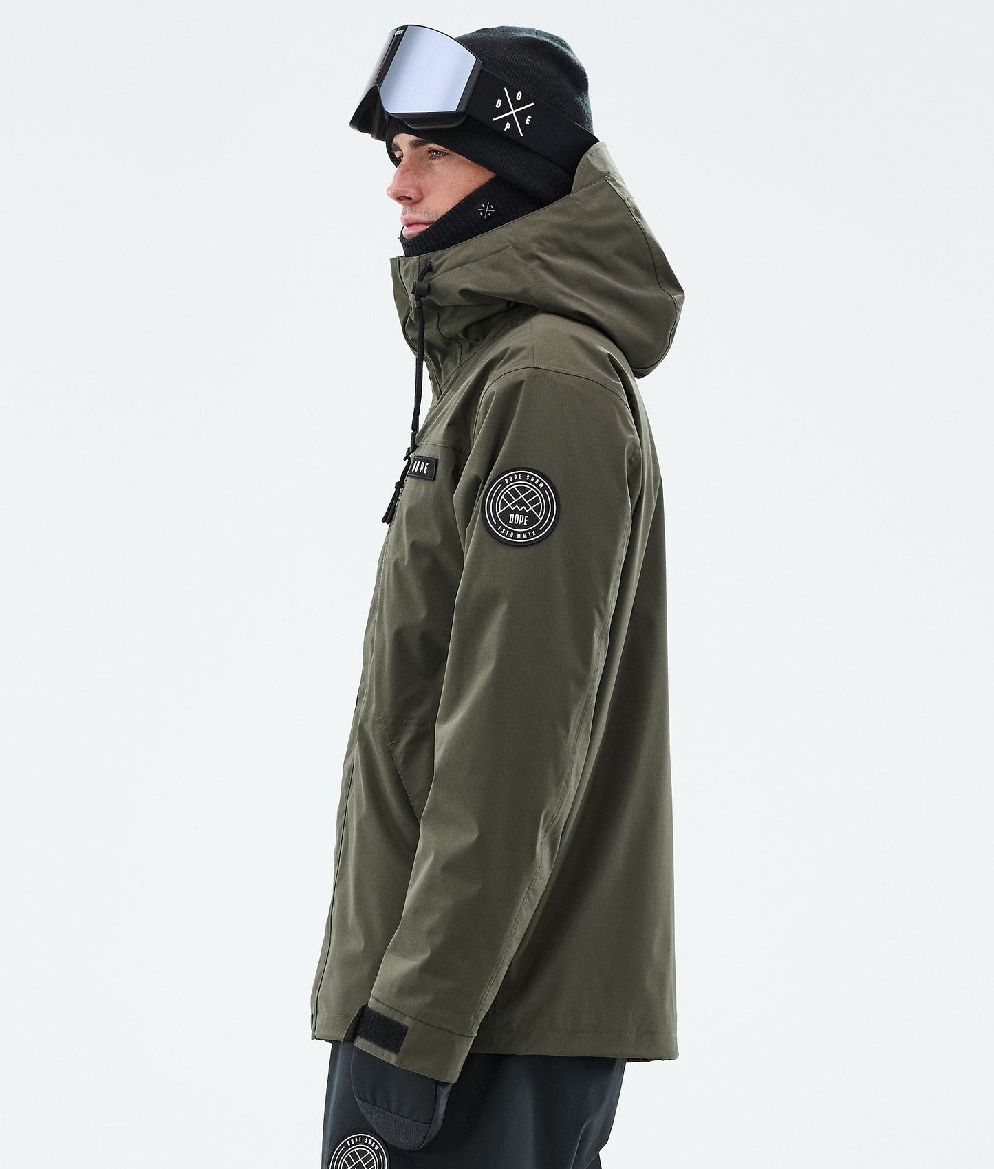 Snowboard Jacket Men Olive Green