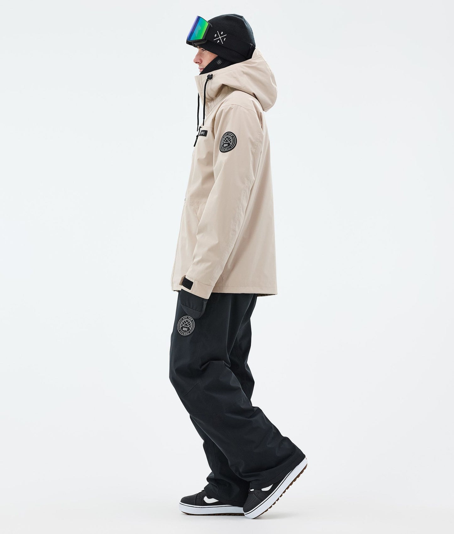 Snowboard Jacket Men Sand