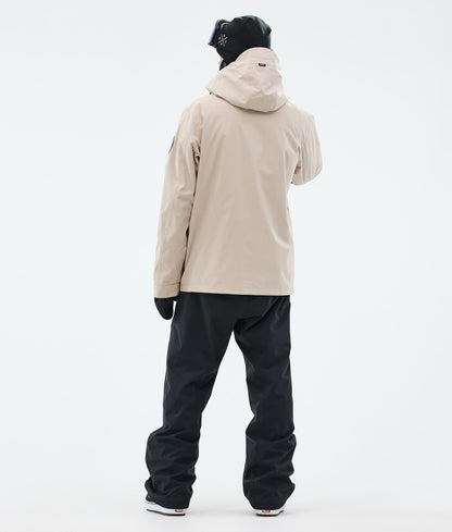 Snowboard Jacket Men Sand