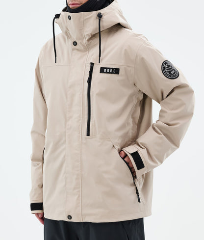 Snowboard Jacket Men Sand