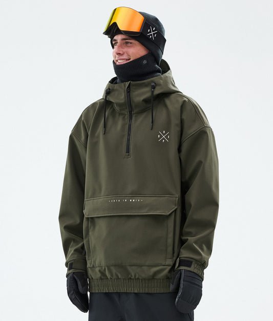 Snowboard Jacket Men Olive Green