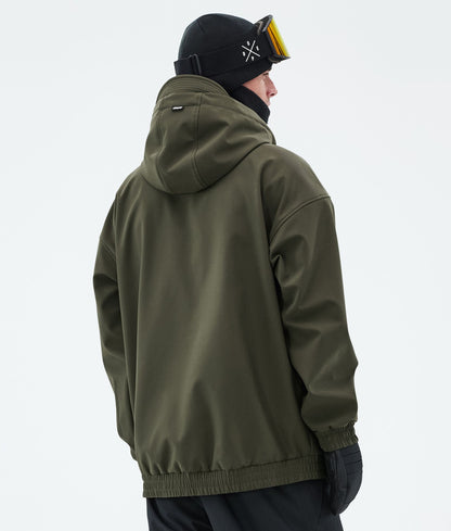 Snowboard Jacket Men Olive Green