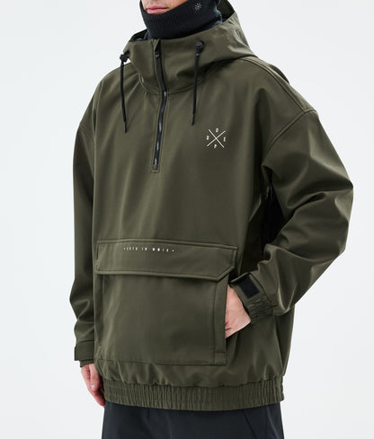 Snowboard Jacket Men Olive Green