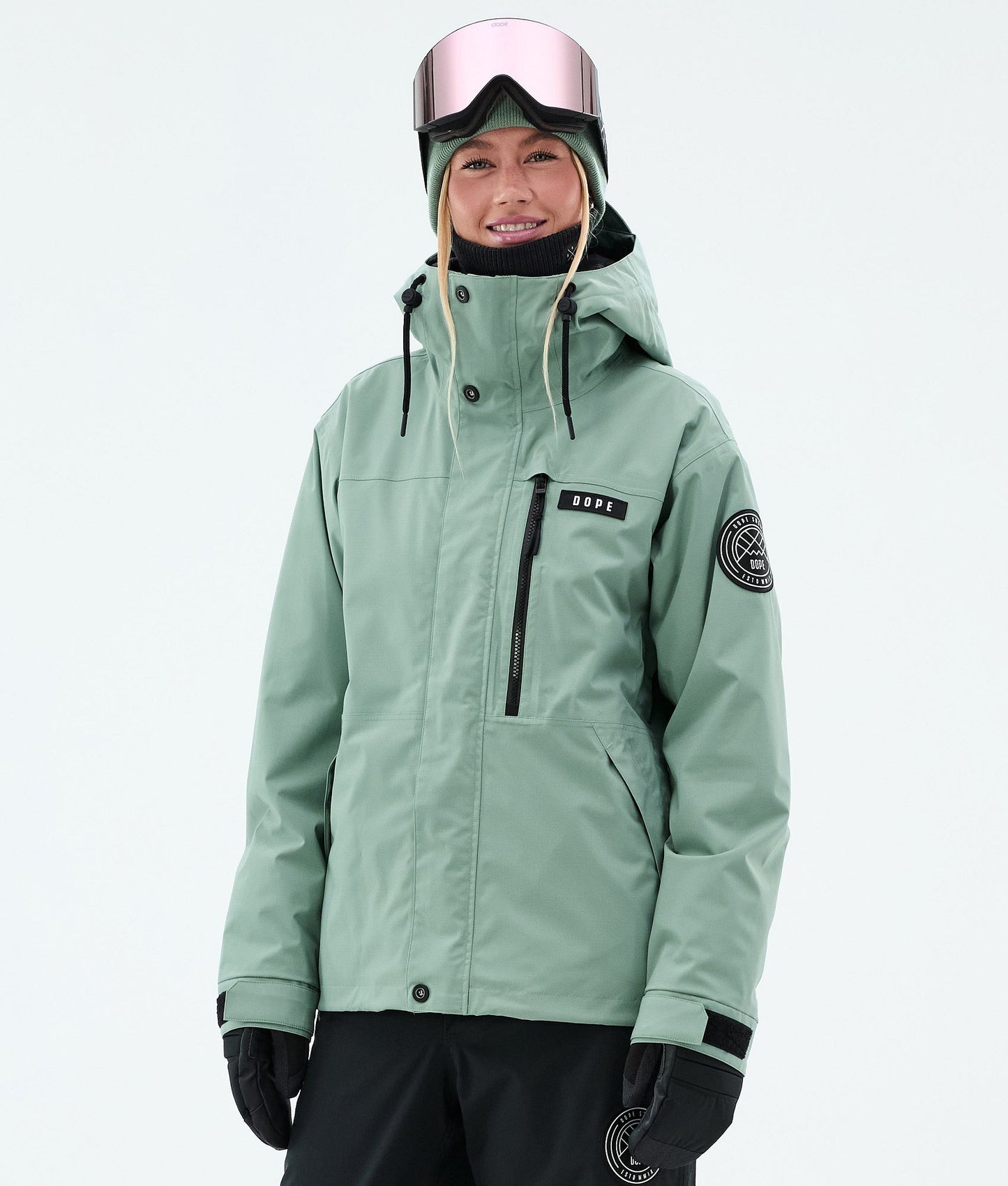 Snowboard Jacket Women Moss Green