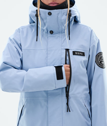 Snowboard Jacket Women Light Blue