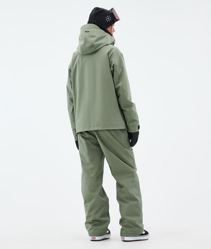Snowboard Jacket Women Moss Green