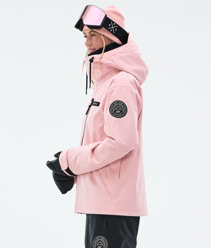 Snowboard Jacket Women Soft Pink