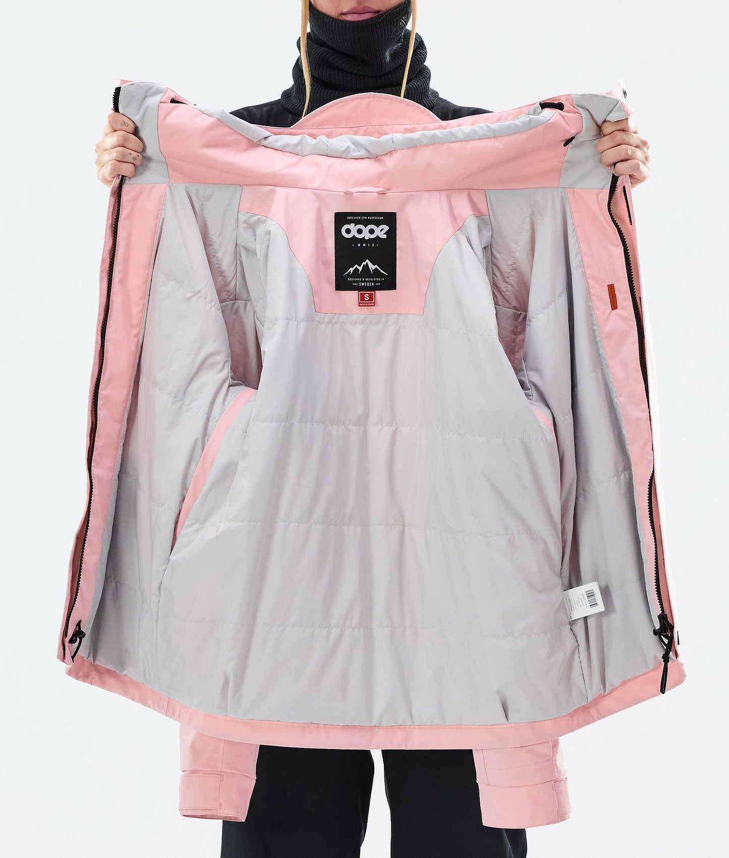 Snowboard Jacket Women Soft Pink